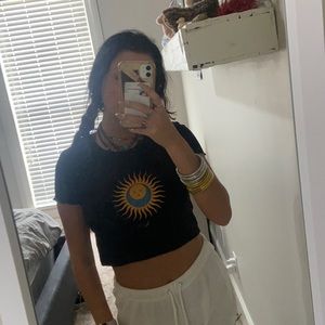 Sun and Moon Crop Top